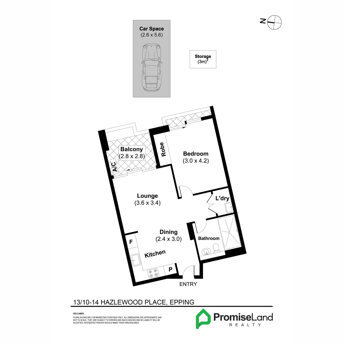 13/10-14 Hazlewood Place, Epping, NSW 2121