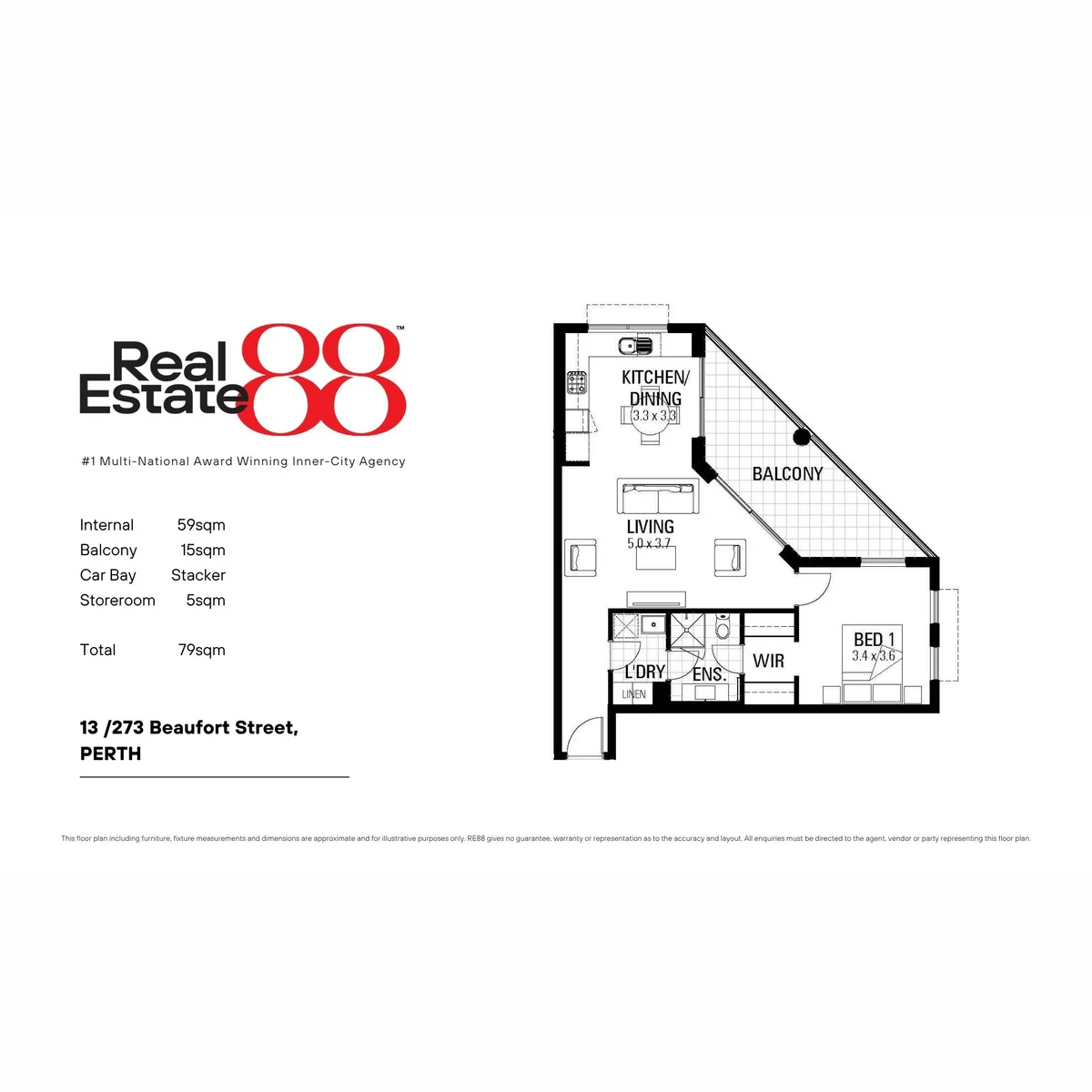 13/273 Beaufort Street, Perth, WA 6000