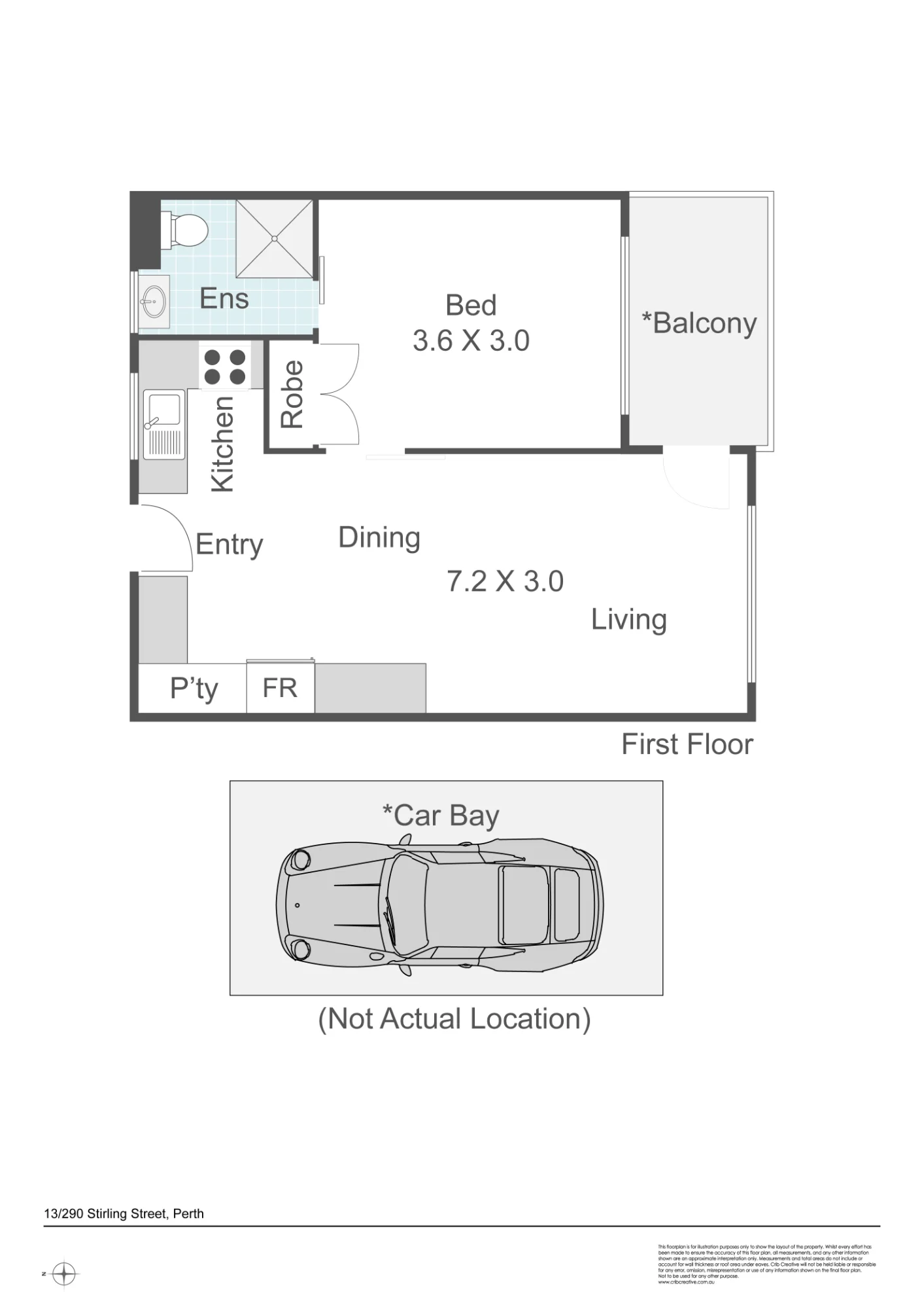 13/290 Stirling Street, Perth, WA 6000
