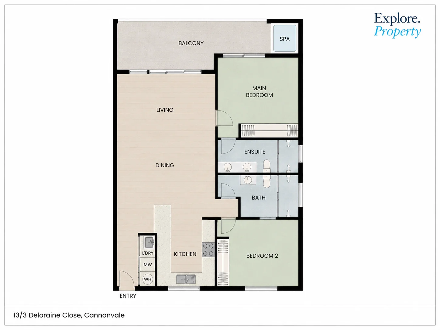 13/3 Deloraine Close, Cannonvale, Qld 4802