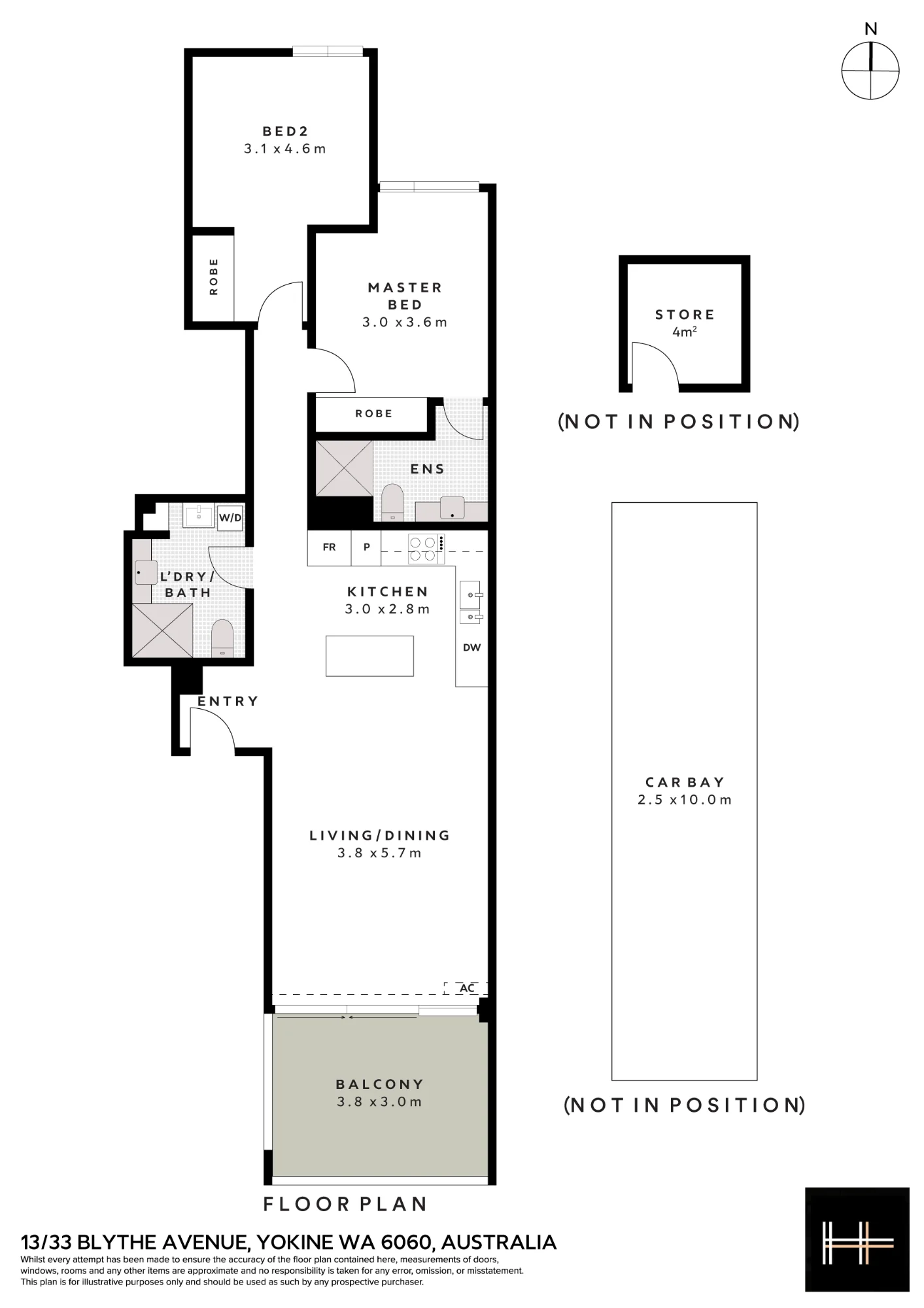 13/33 Blythe Avenue, Yokine, WA 6060