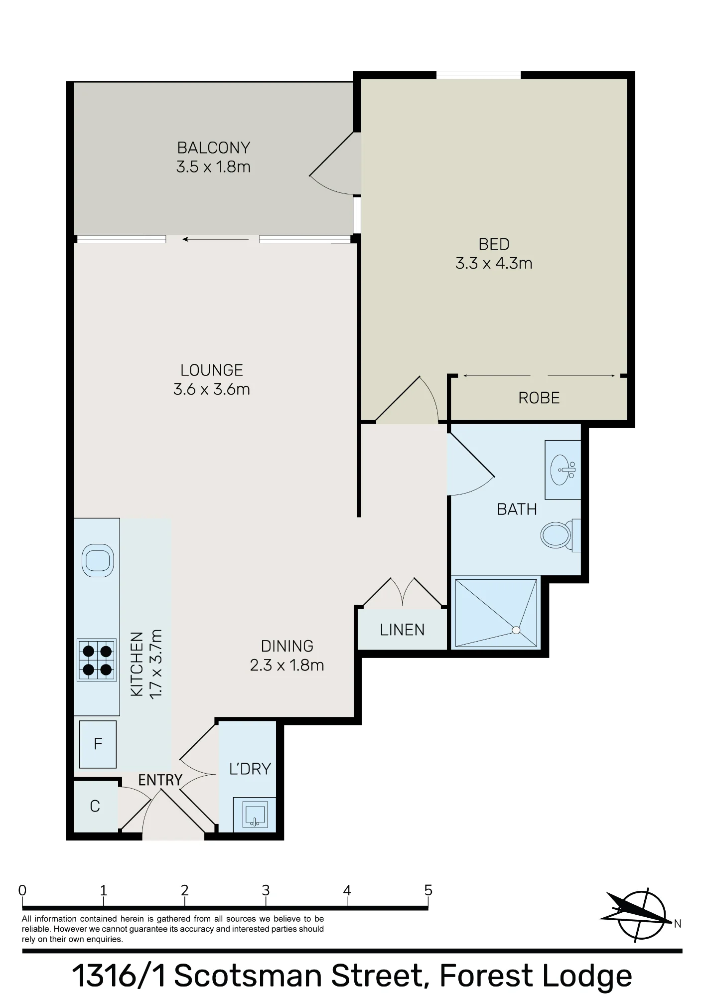 1316/1 Scotsman St, Forest Lodge, NSW 2037