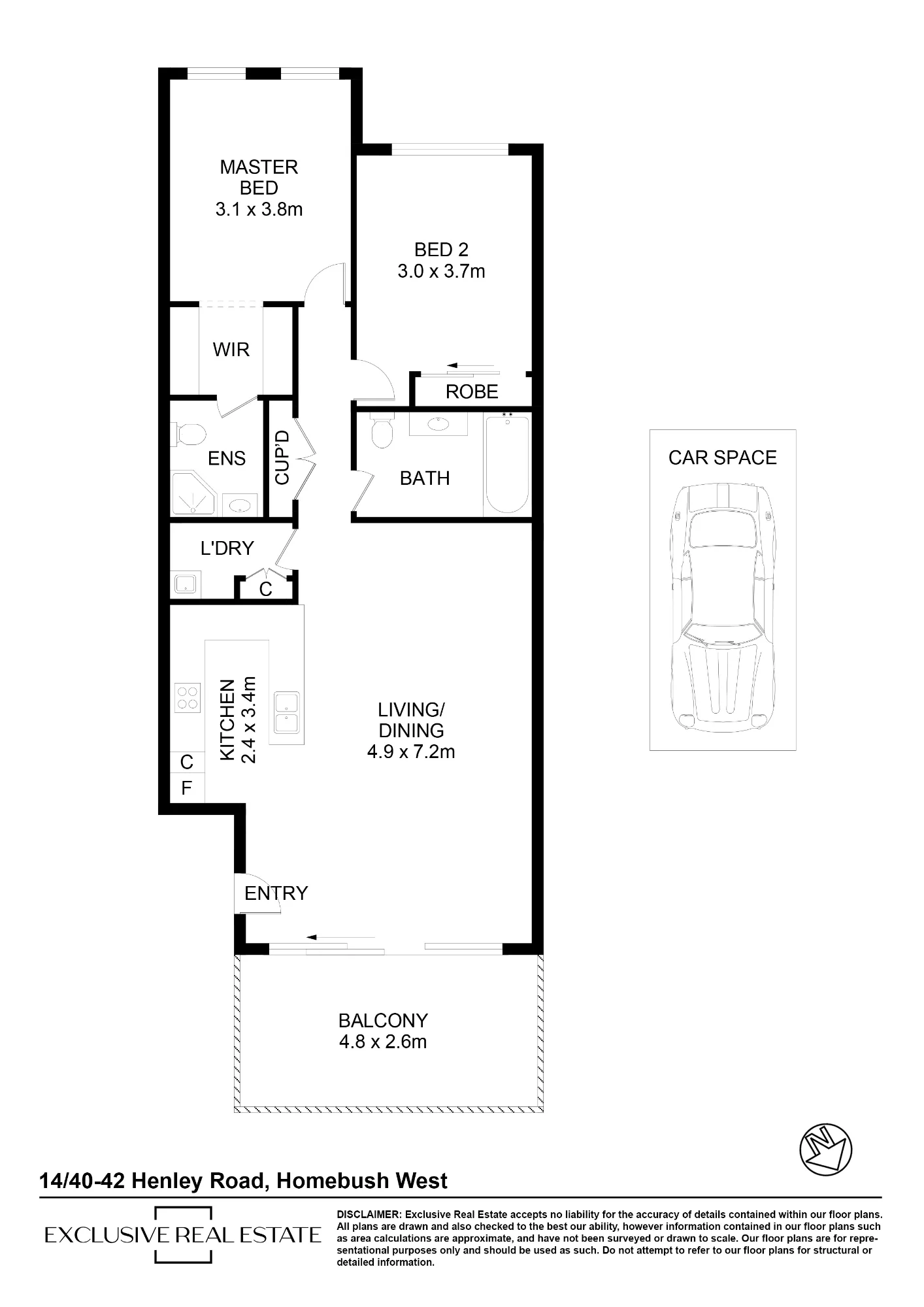 14/40 Henley Road, Homebush West, NSW 2140