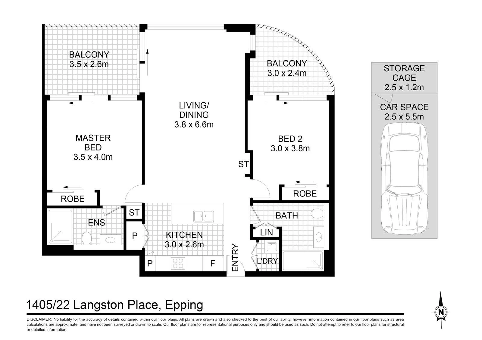 1405/22 Langston Place, Epping, NSW 2121