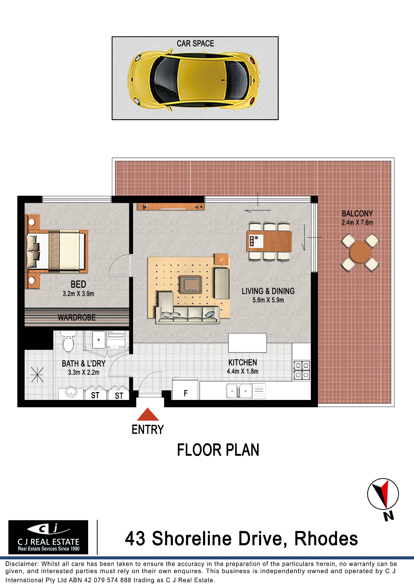 1501/43 Shoreline Drive, Rhodes, NSW 2138