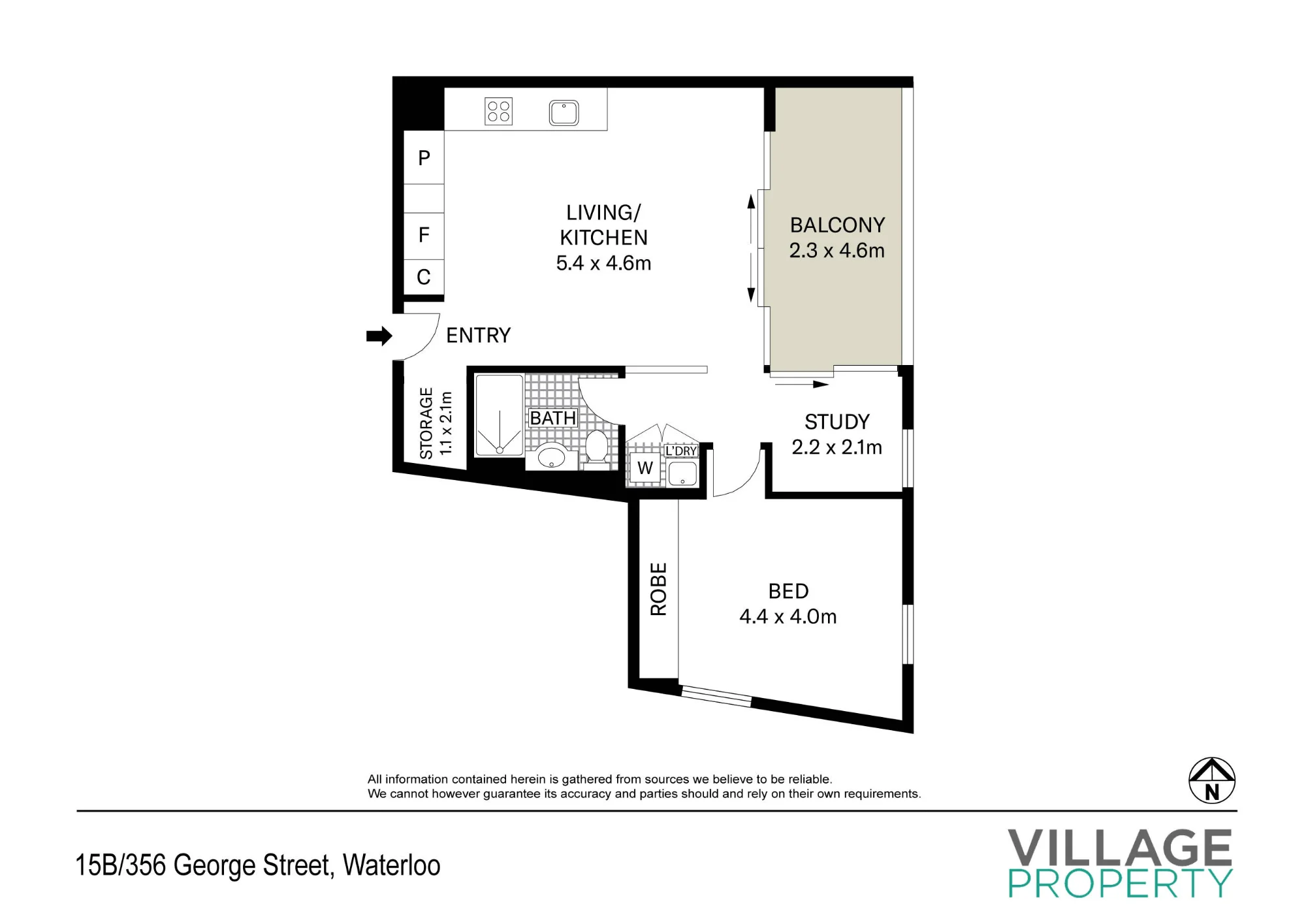 15B/356-368 George Street, Waterloo, NSW 2017