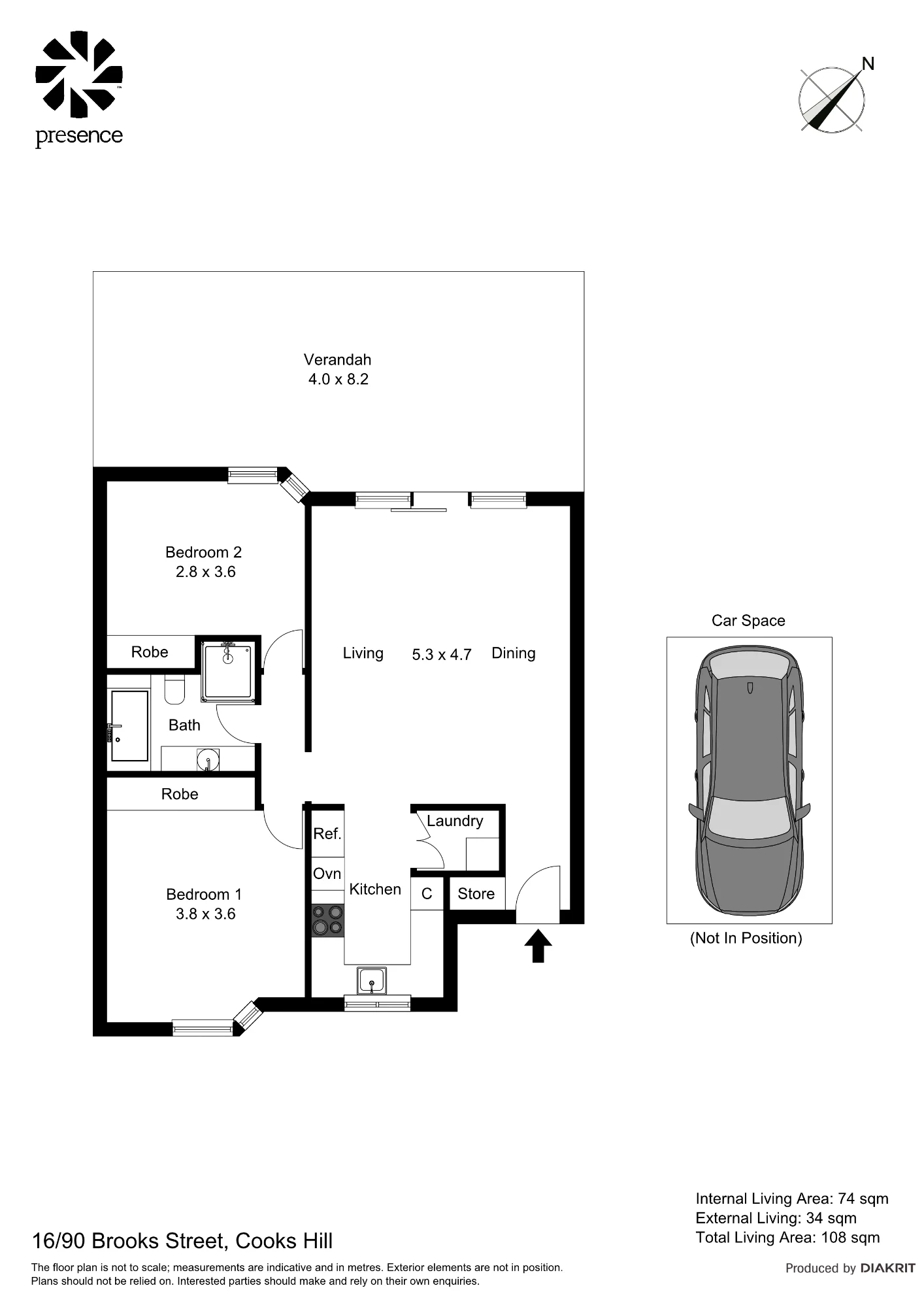 16/90 Brooks Street, Cooks Hill, NSW 2300