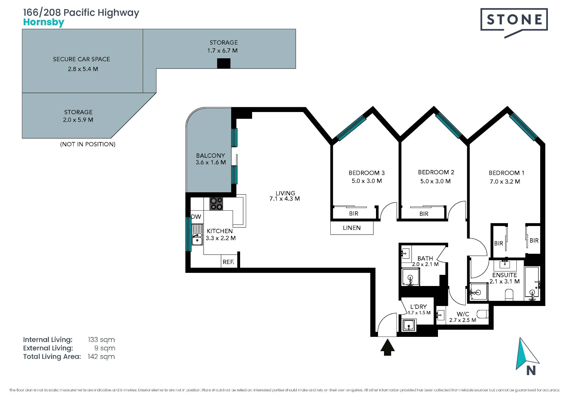 166/208 Pacific Highway, Hornsby, NSW 2077