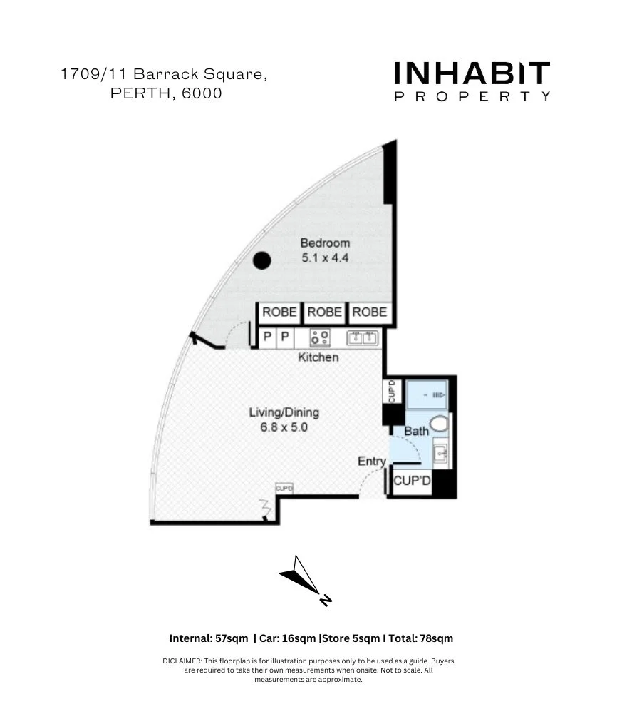 1709/11 Barrack Square, Perth, WA 6000