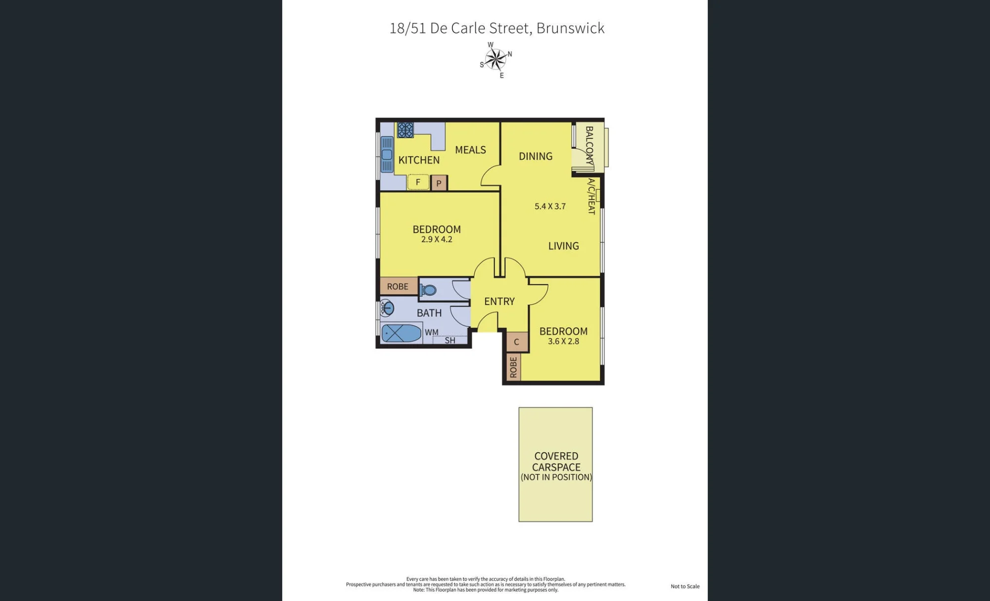 18/51 De Carle St, Brunswick, Vic 3056