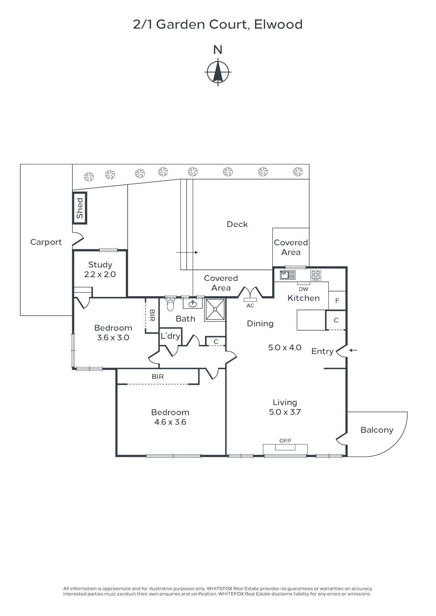 2/1 Garden Court, Elwood, Vic 3184