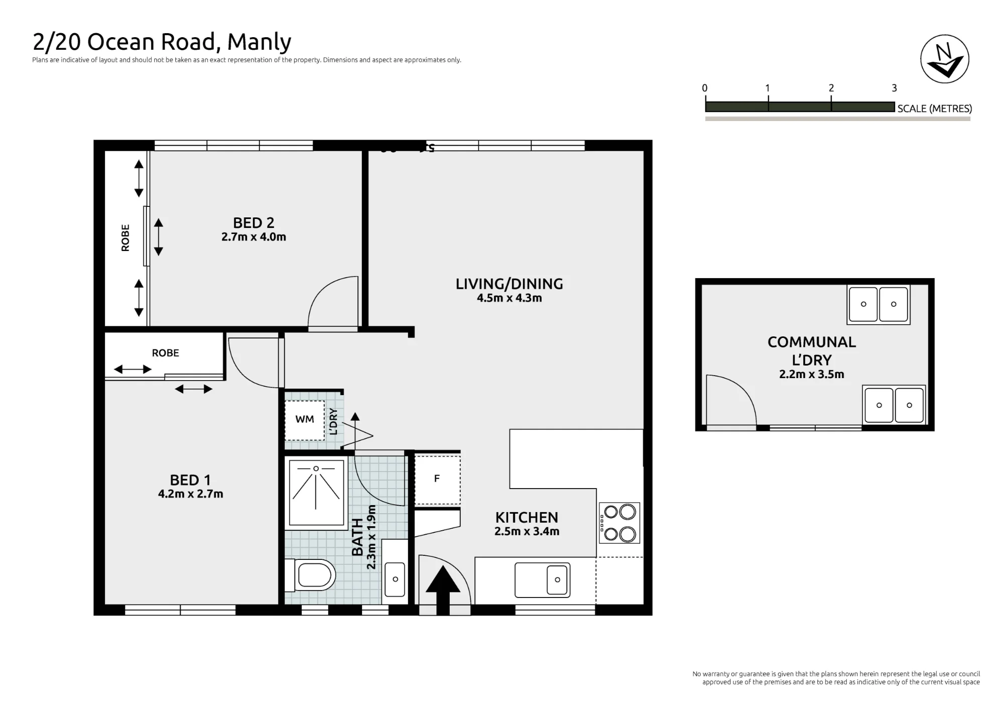 2/20 Ocean Road, Manly, NSW 2095