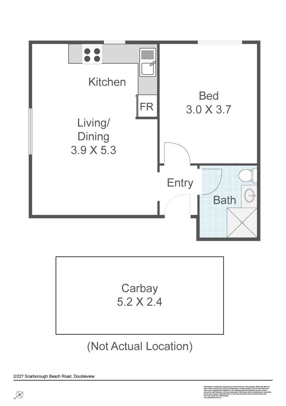 2/227 Scarborough Beach Road, Doubleview, WA 6018