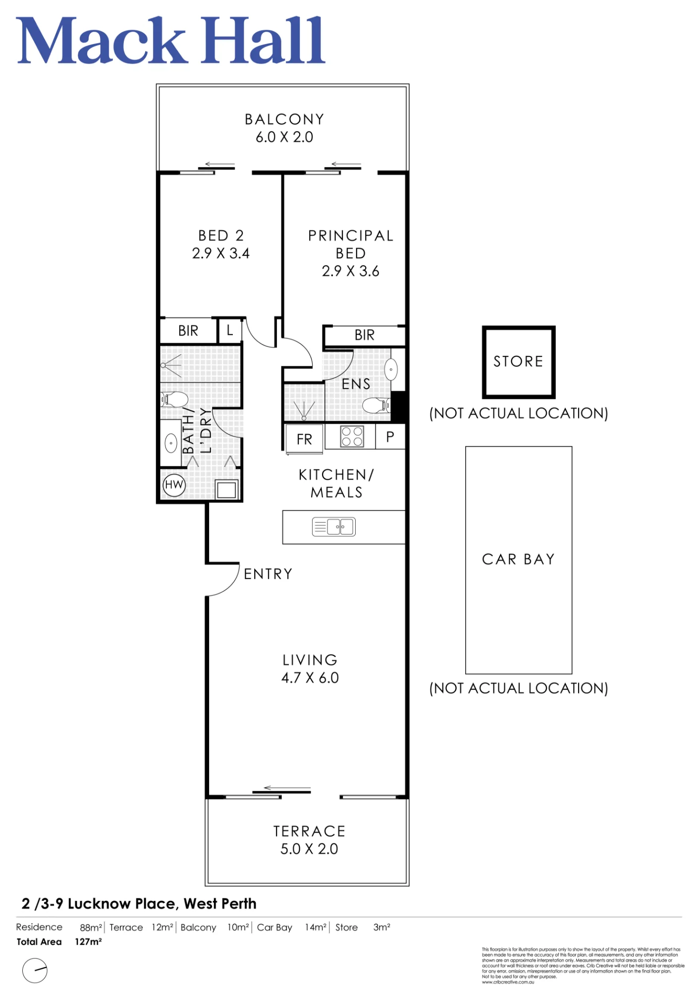 2/3-9 Lucknow Place, West Perth, WA 6005
