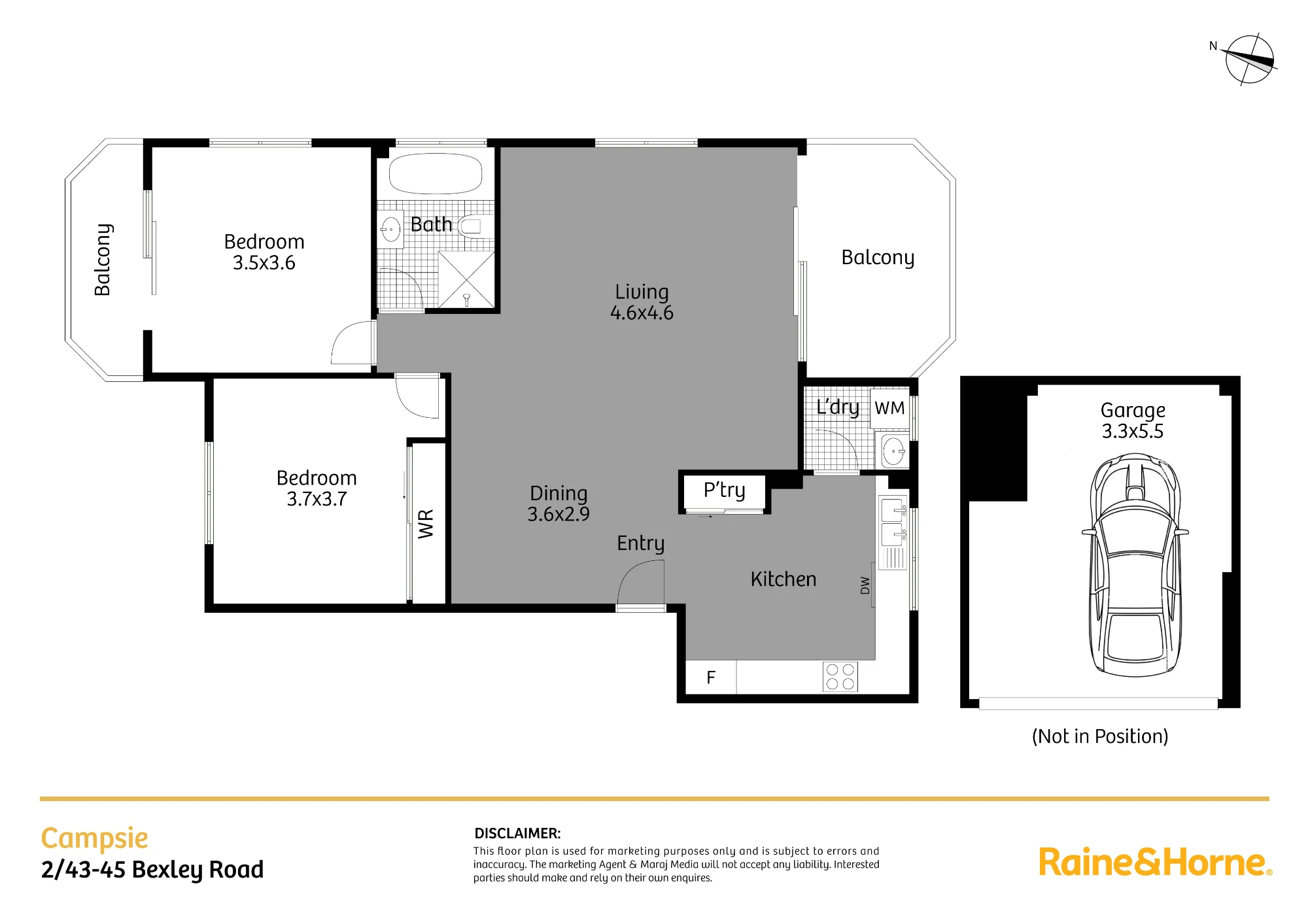 2/43-45 Bexley Road, Campsie, NSW 2194