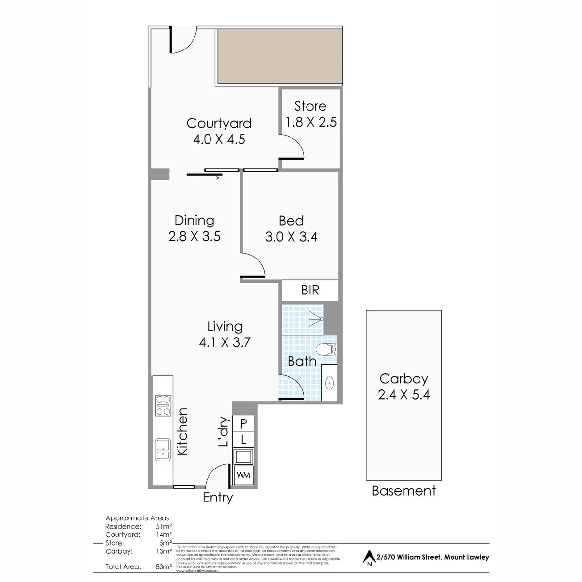 2/570 William Street, Mount Lawley, WA 6050
