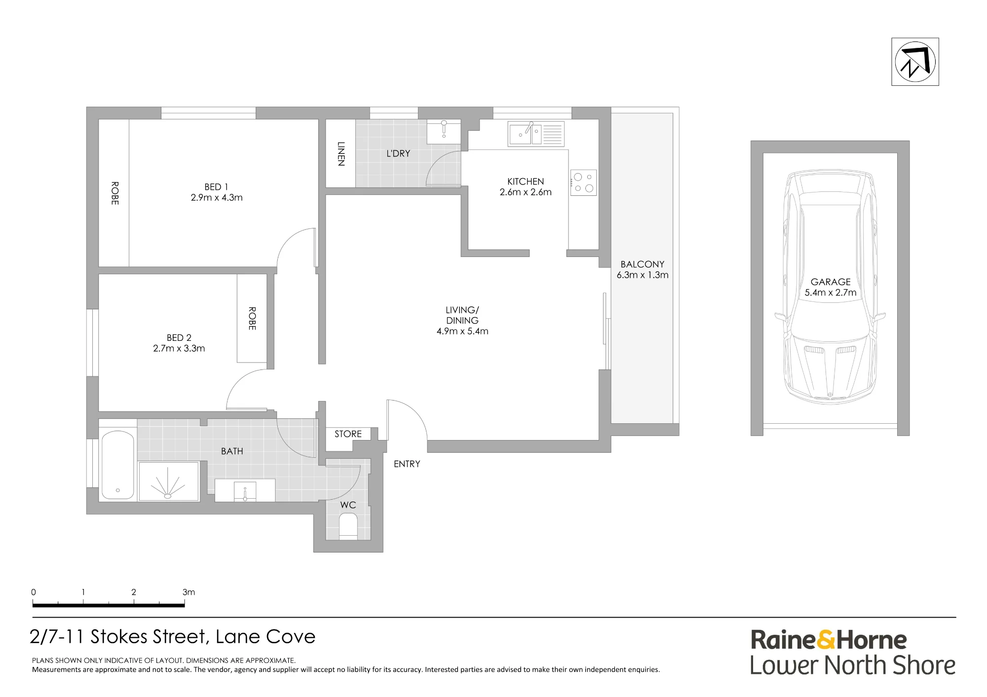 2/7-11 Stokes Street, Lane Cove, NSW 2066