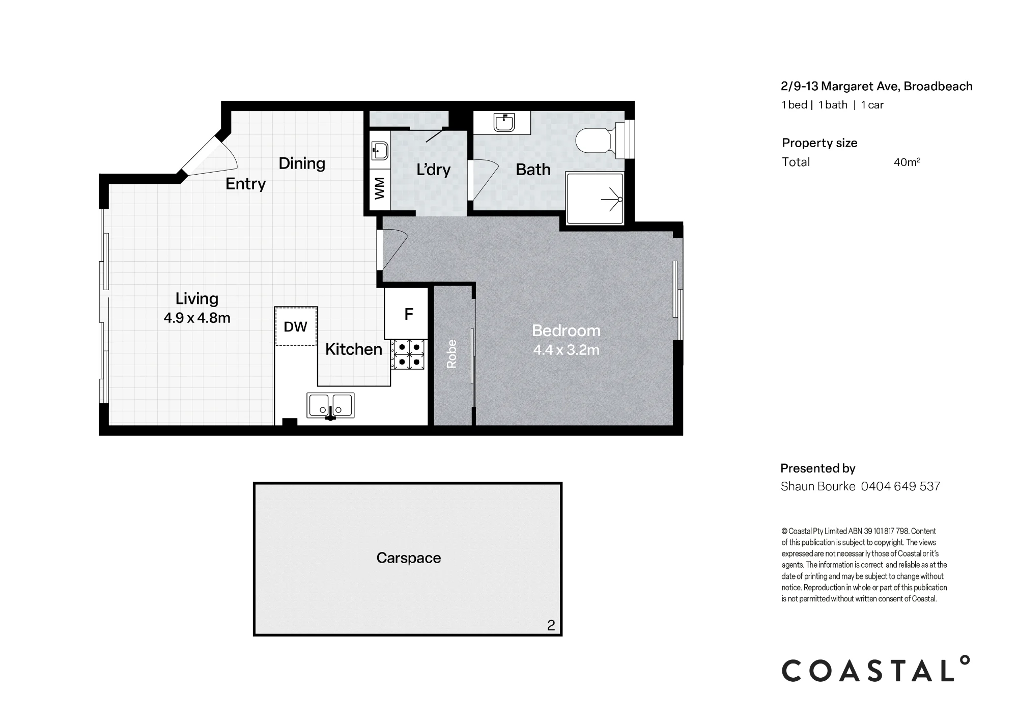 2/9-13 Margaret Avenue, Broadbeach, Qld 4218