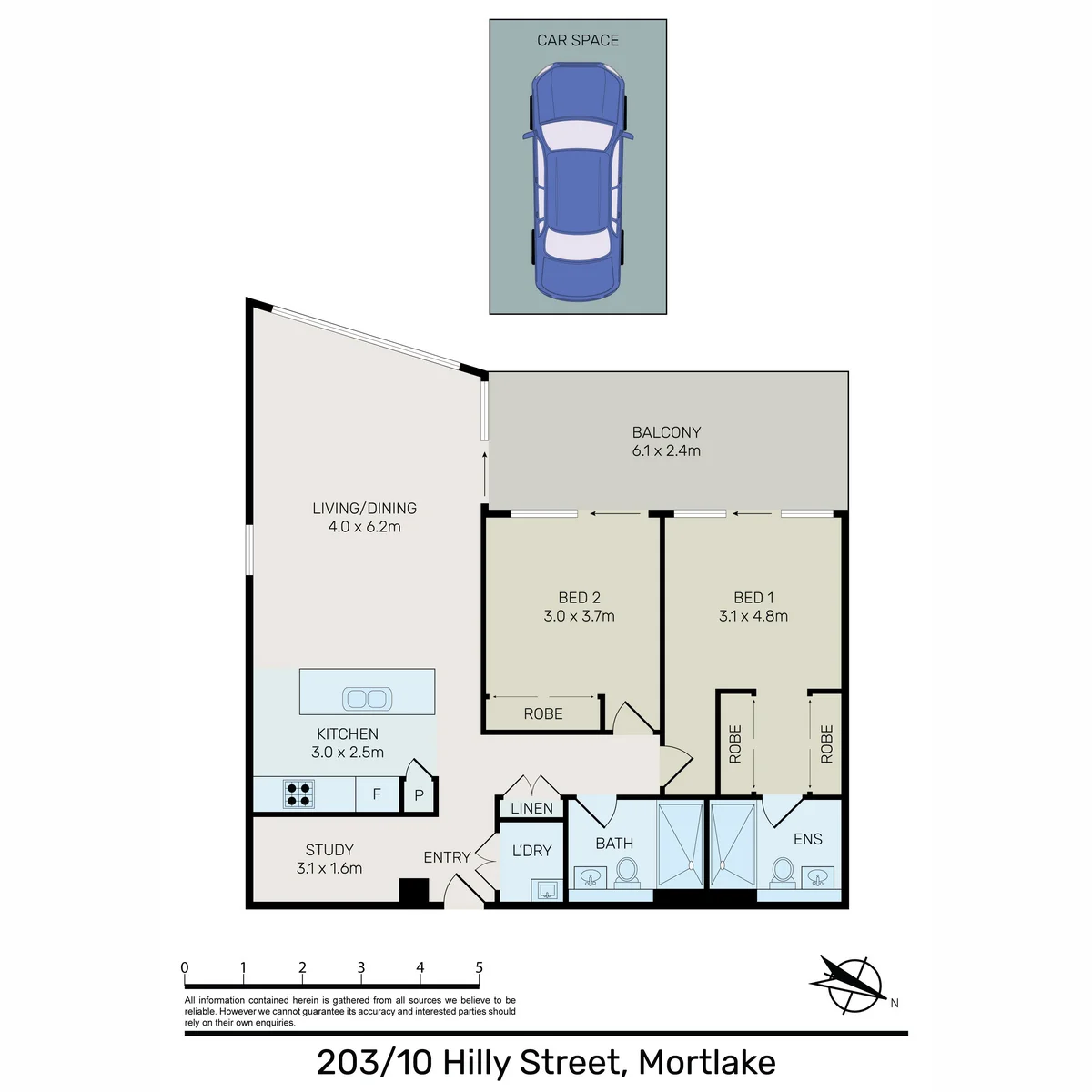 203/10 Hilly Street, Mortlake, NSW 2137