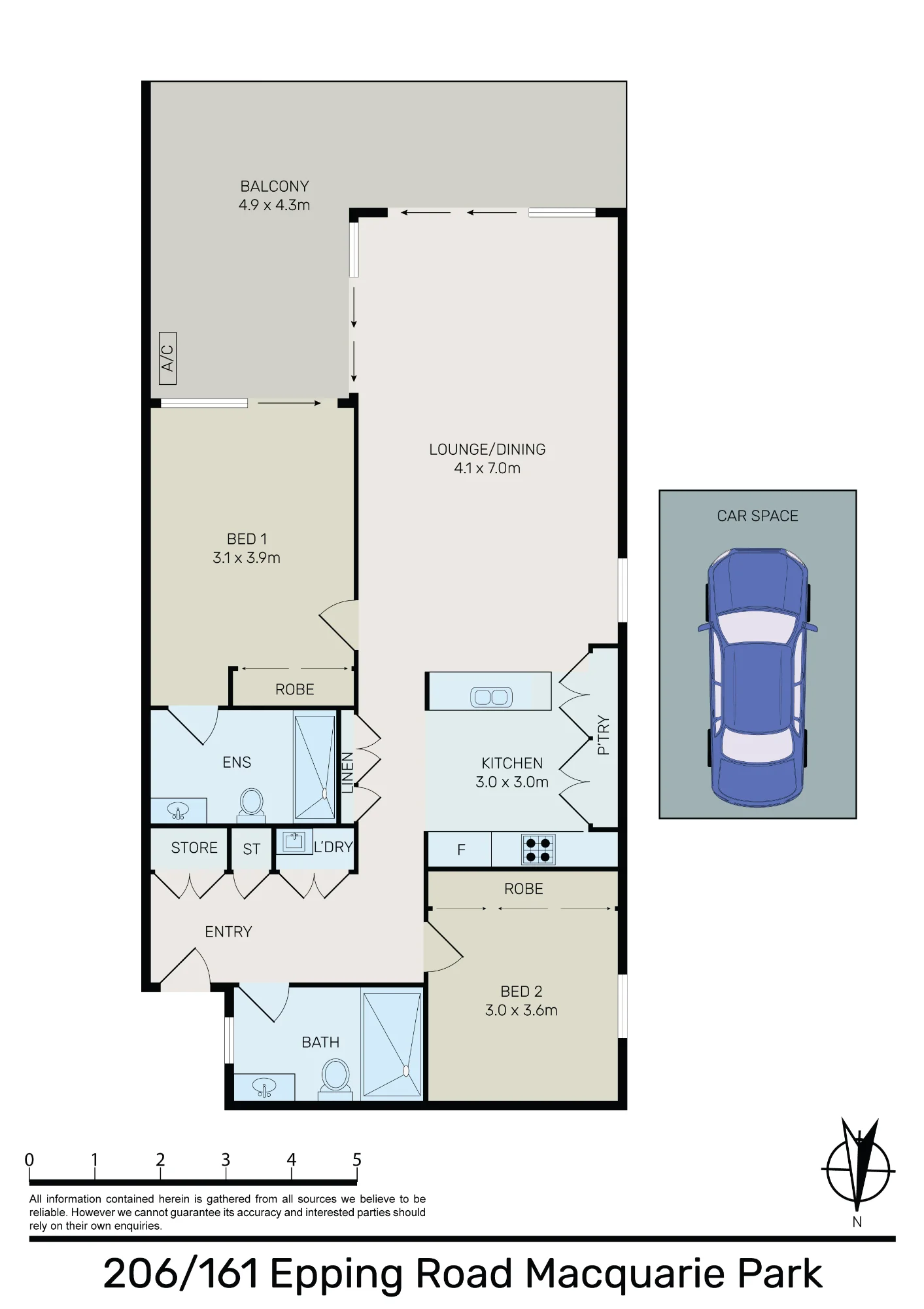 206/161  Epping Rd, Macquarie Park, NSW 2113