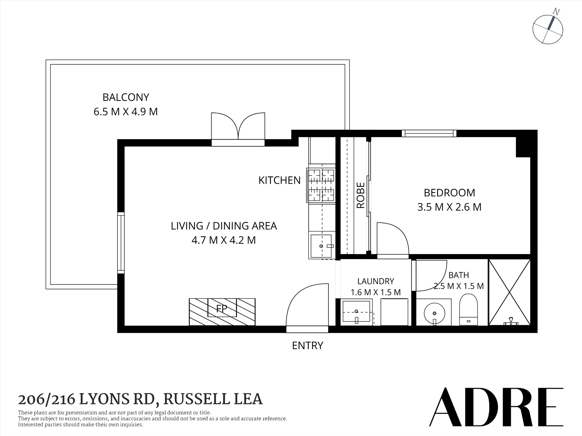 206/216 Lyons Road, Russell Lea, NSW 2046