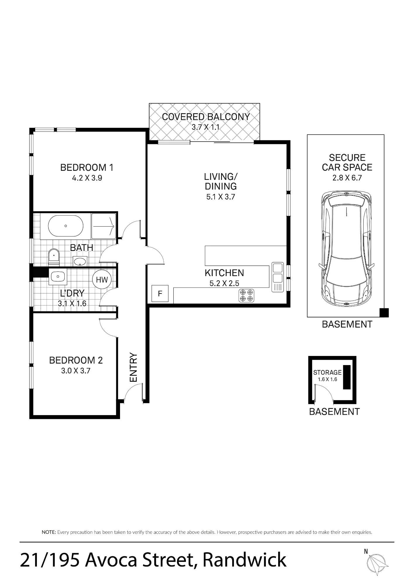 21/195-199 Avoca Street, Randwick, NSW 2031
