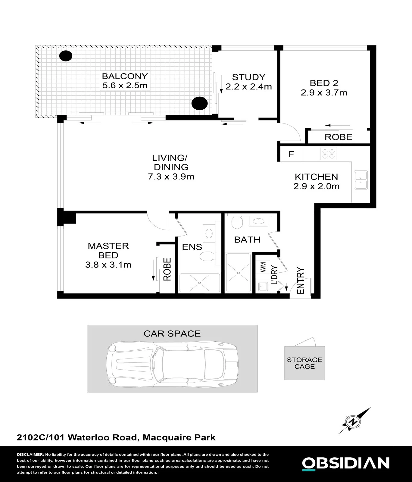 2102c/101 Waterloo Road, Macquarie Park, NSW 2113