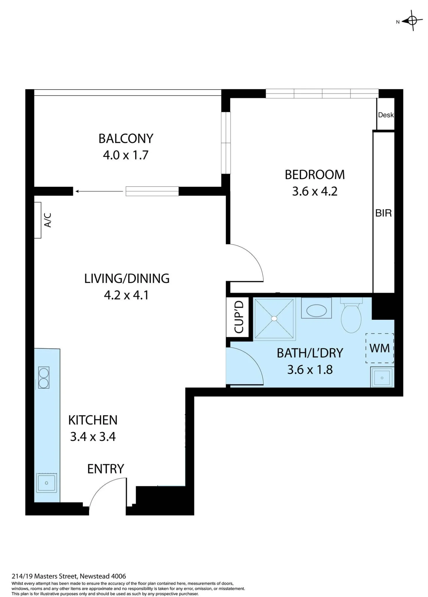 214/19 Masters Street, Newstead, Qld 4006