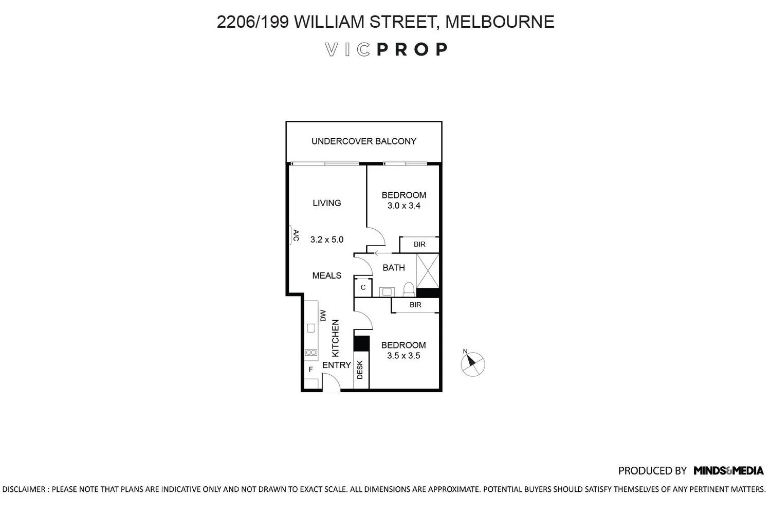 2206/199 William Street, Melbourne, Vic 3000