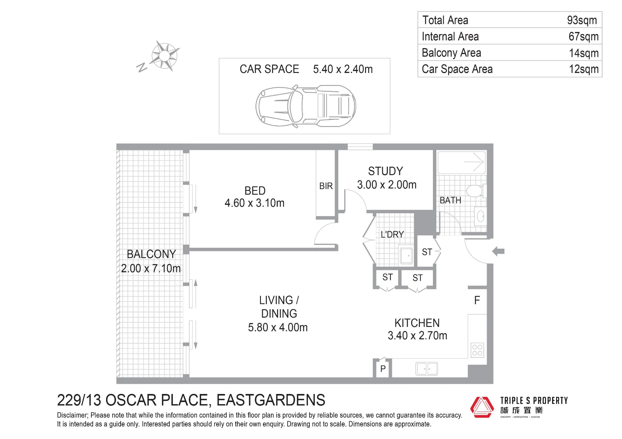 229/13 Oscar Place, Eastgardens, NSW 2036