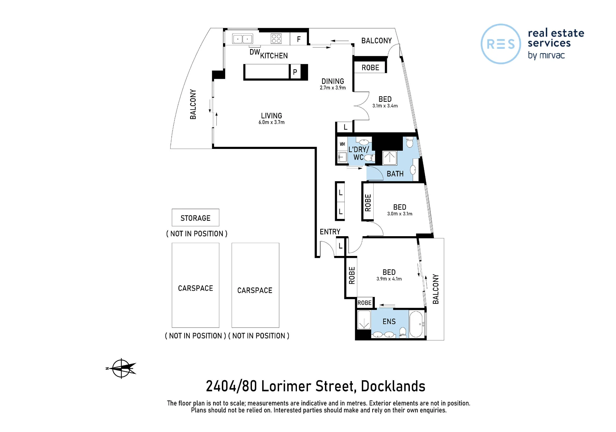 2404/80 Lorimer Street, Docklands, Vic 3008