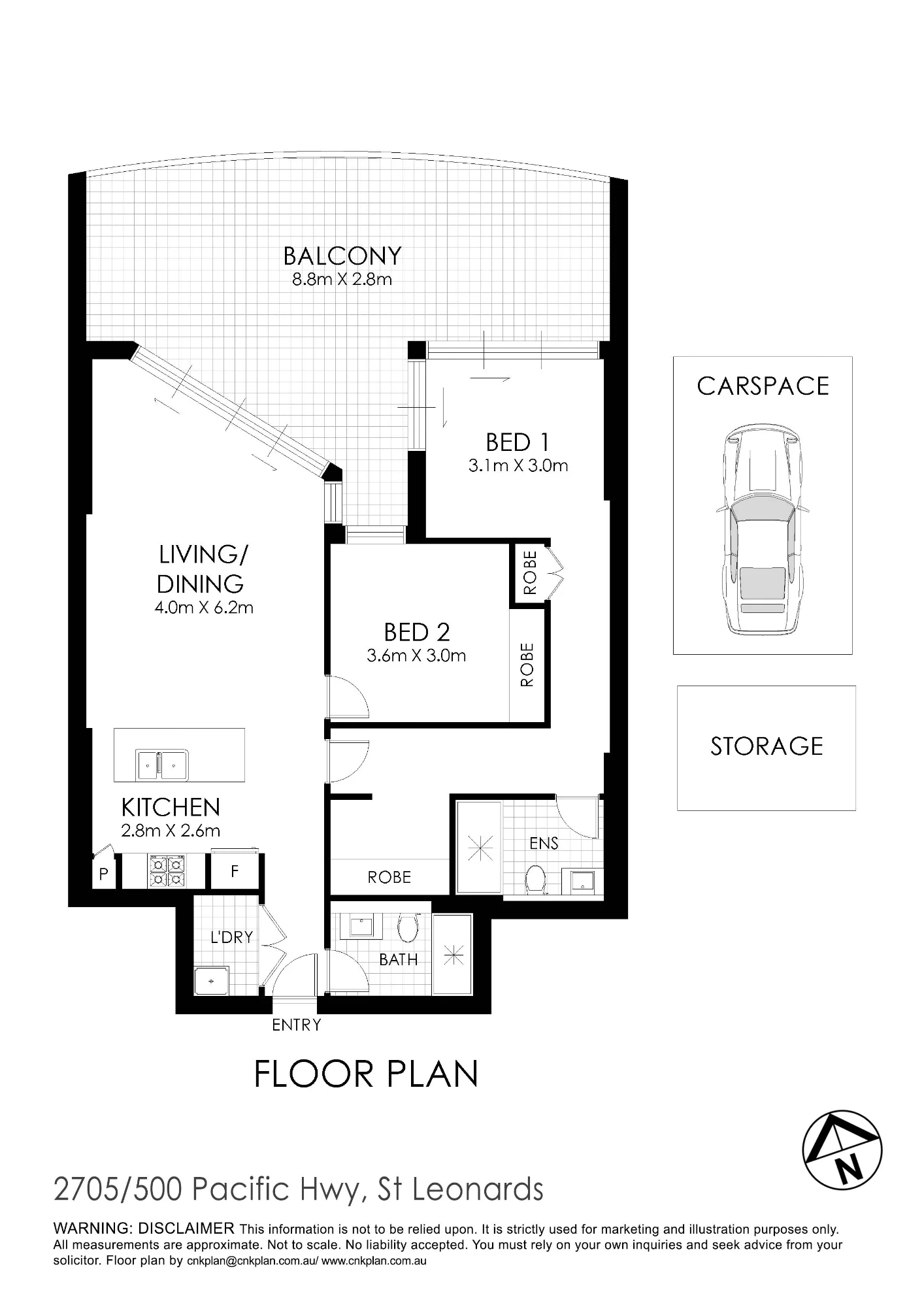 2705/500 Pacific Highway, St Leonards, NSW 2065