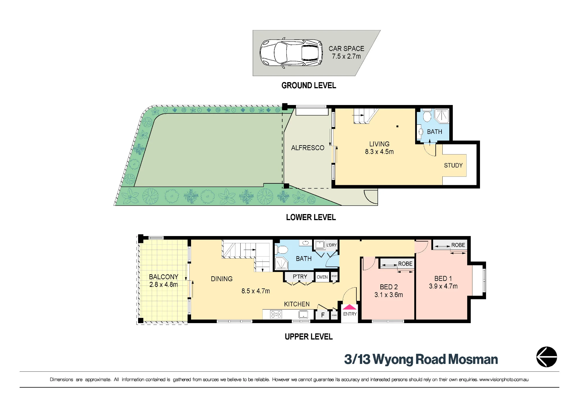3/13 Wyong Road, Mosman, NSW 2088