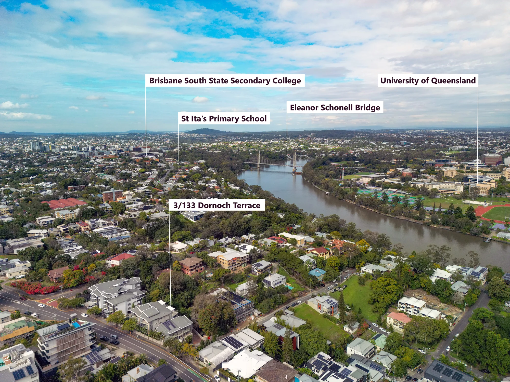 3/133 Dornoch Terrace, Highgate Hill, Qld 4101