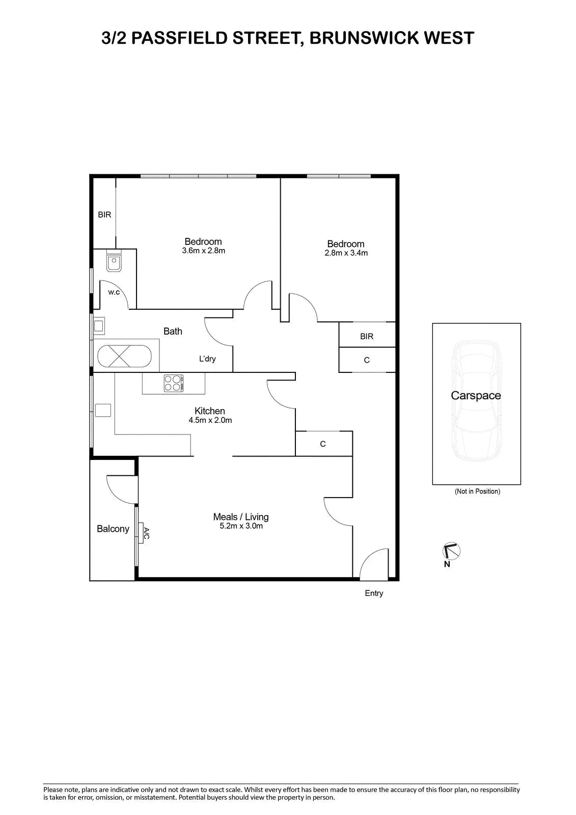 3/2 Passfield Street, Brunswick West, Vic 3055