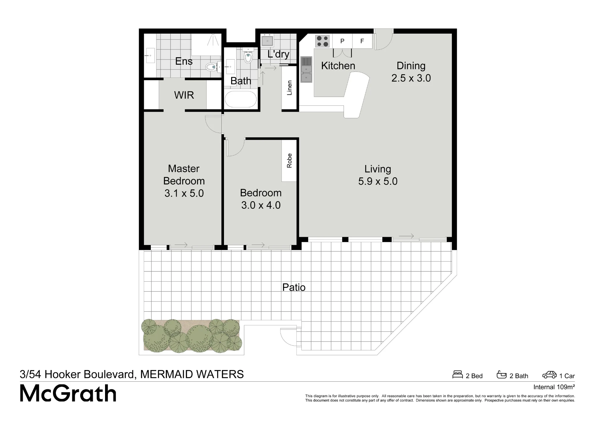 3/54 Hooker Boulevard, Mermaid Waters, Qld 4218