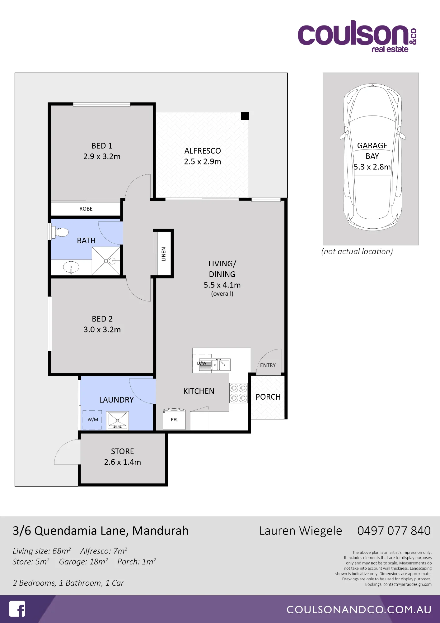 3/6 Quendamia Lane, Mandurah, WA 6210