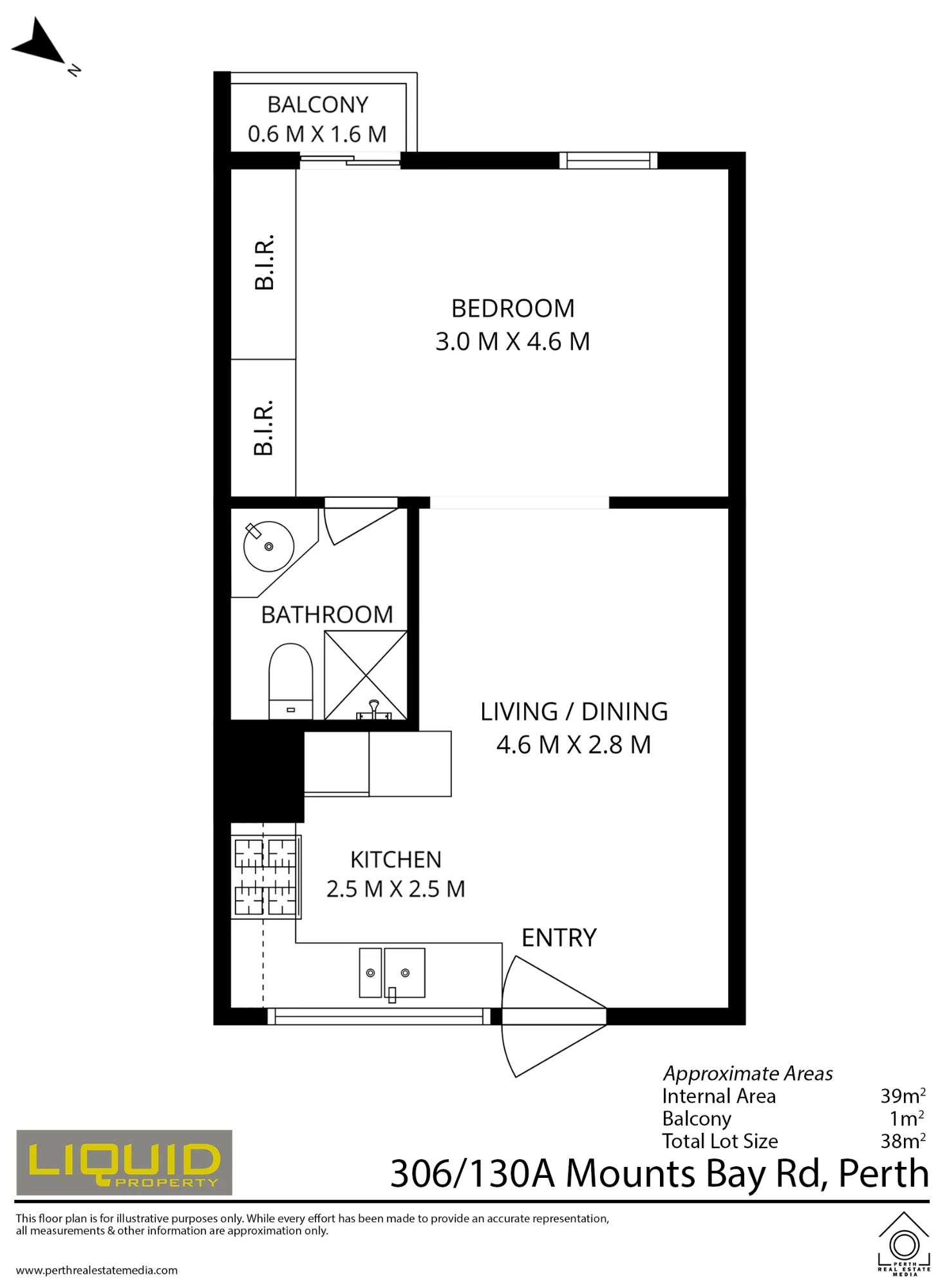306/130A Mounts Bay Rd, Perth, WA 6000