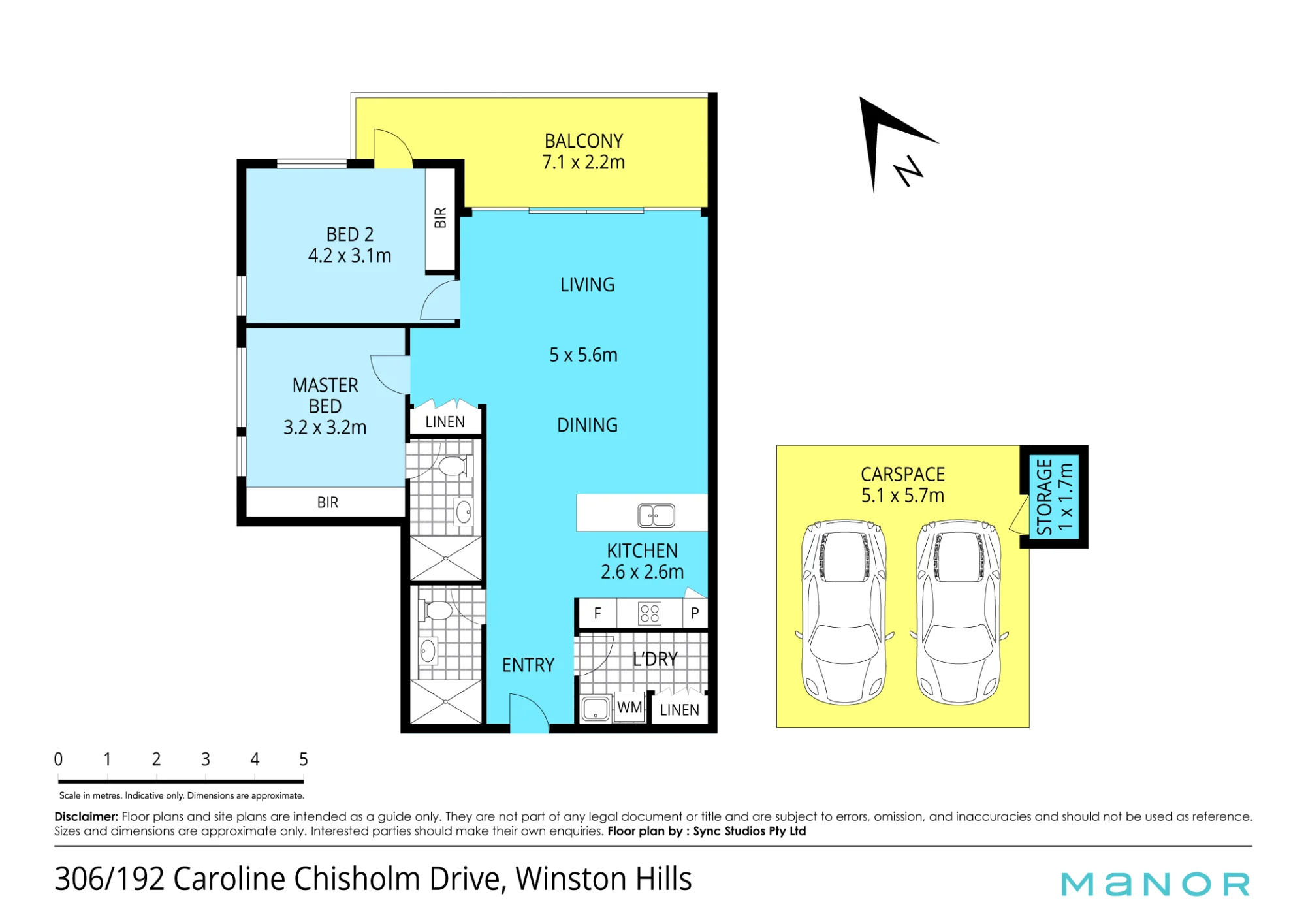 306/192 Caroline Chisholm Drive, Winston Hills, NSW 2153