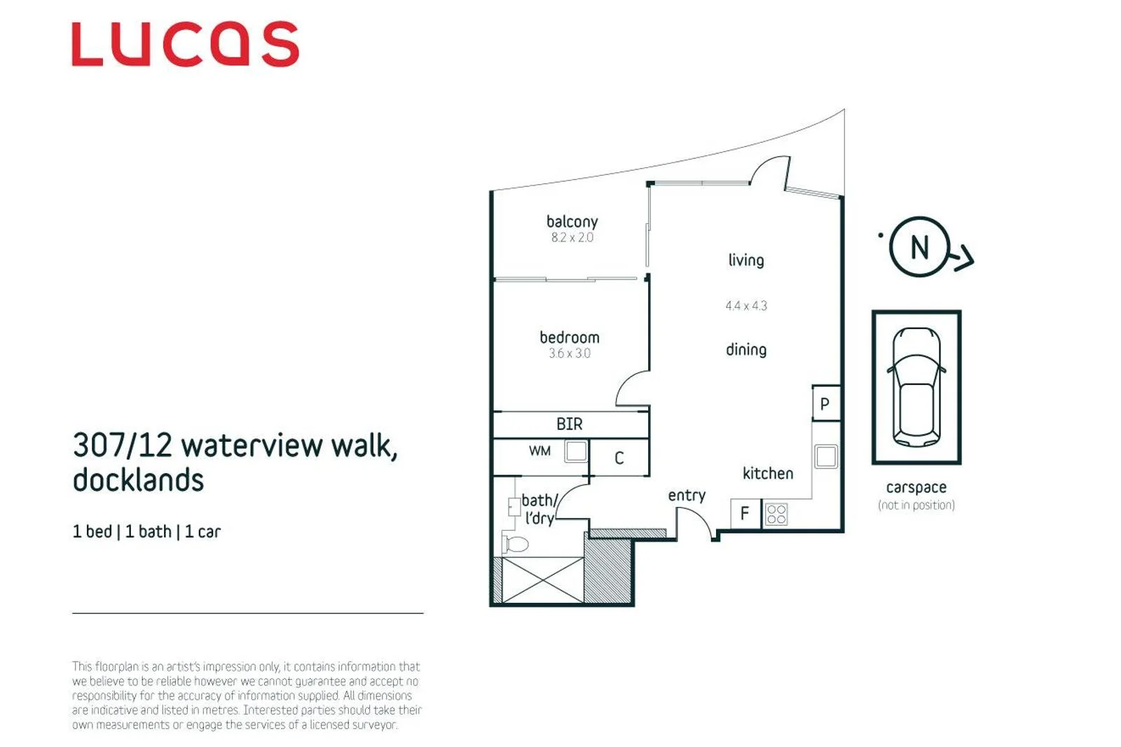 307/12 Waterview Walk, Docklands, Vic 3008
