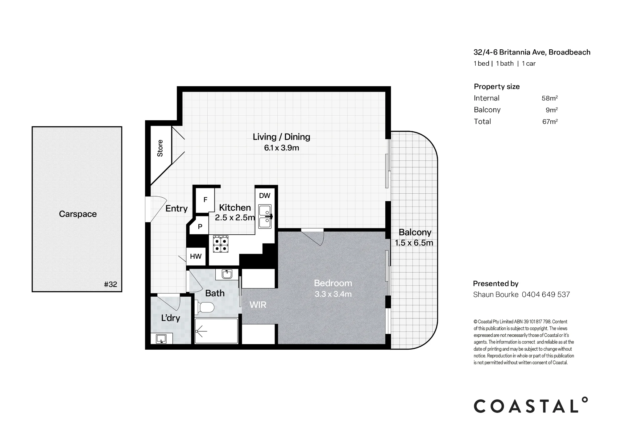 32/4 Britannia Avenue, Broadbeach, Qld 4218