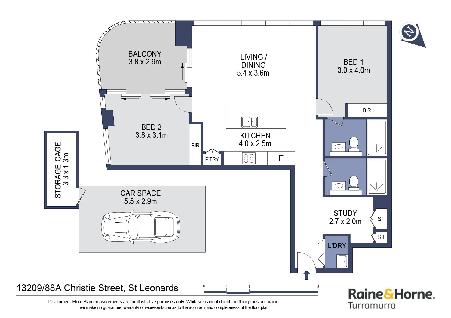 3209/88A CHRISTIE ST, St Leonards, NSW 2065