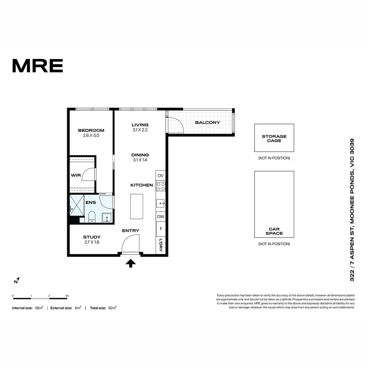 322/7 Aspen Street, Moonee Ponds, Vic 3039