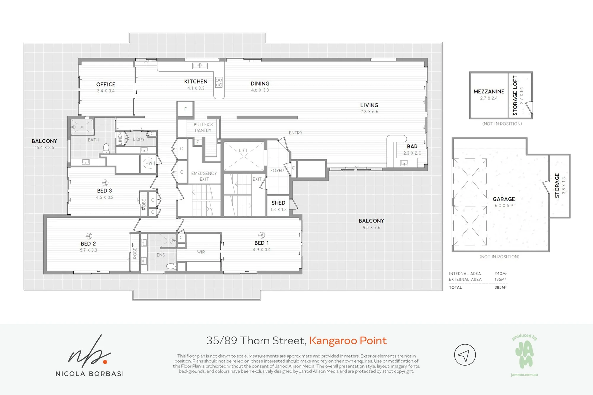 35/89 Thorn Street, Kangaroo Point, Qld 4169