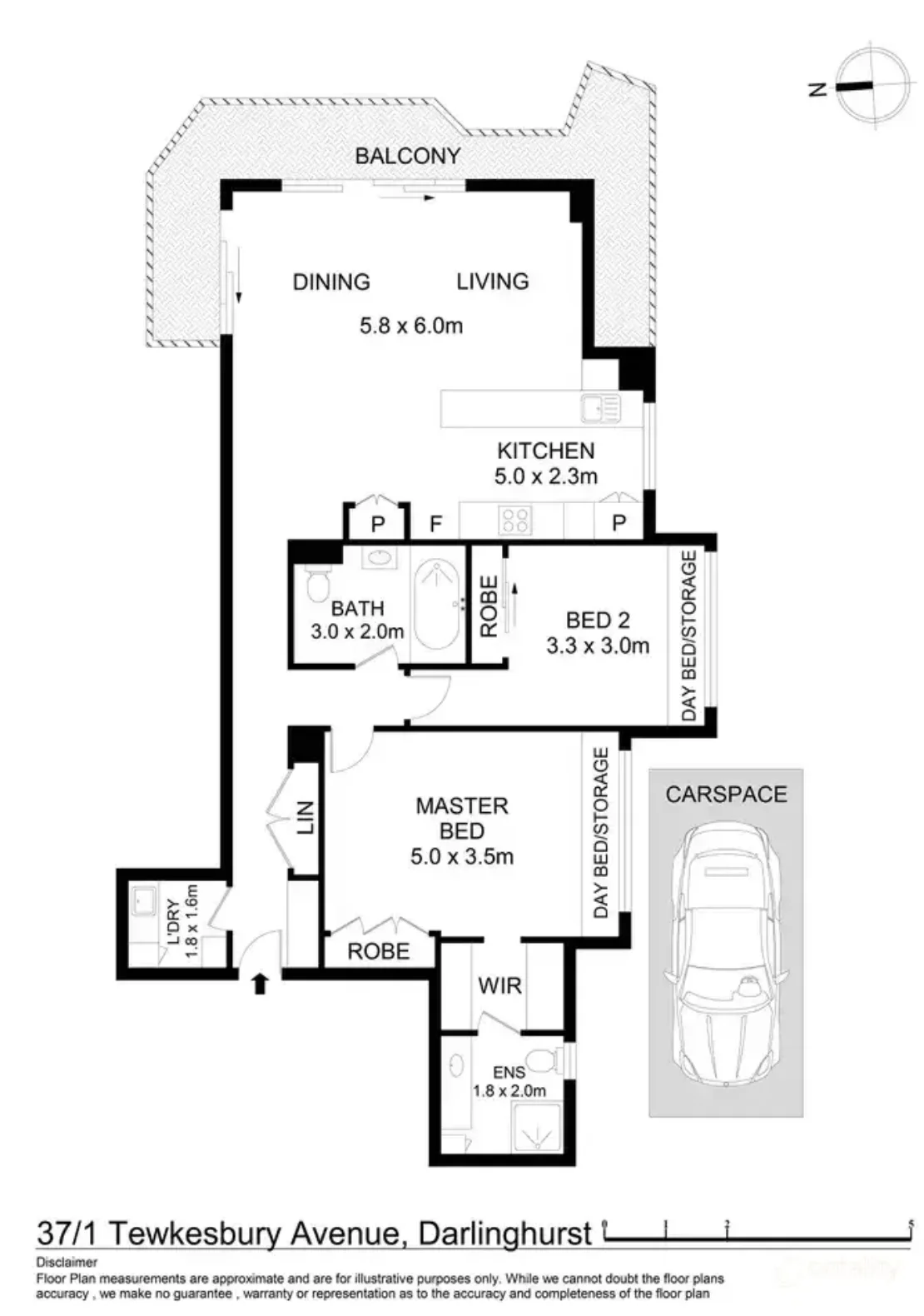 37/1 Tewkesbury Avenue, Darlinghurst NSW 2010