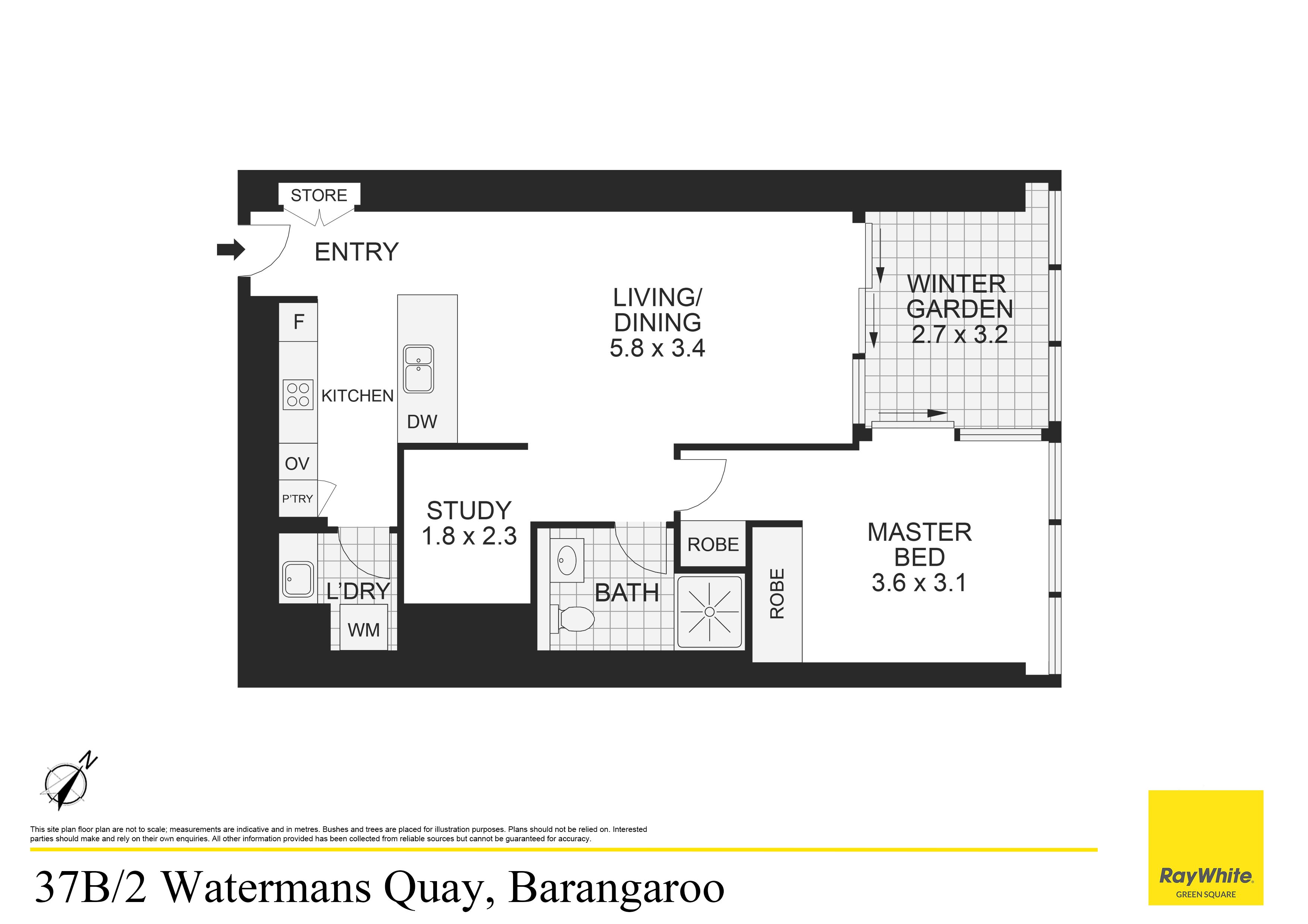 37B/2 Watermans Quay, Barangaroo NSW 2000