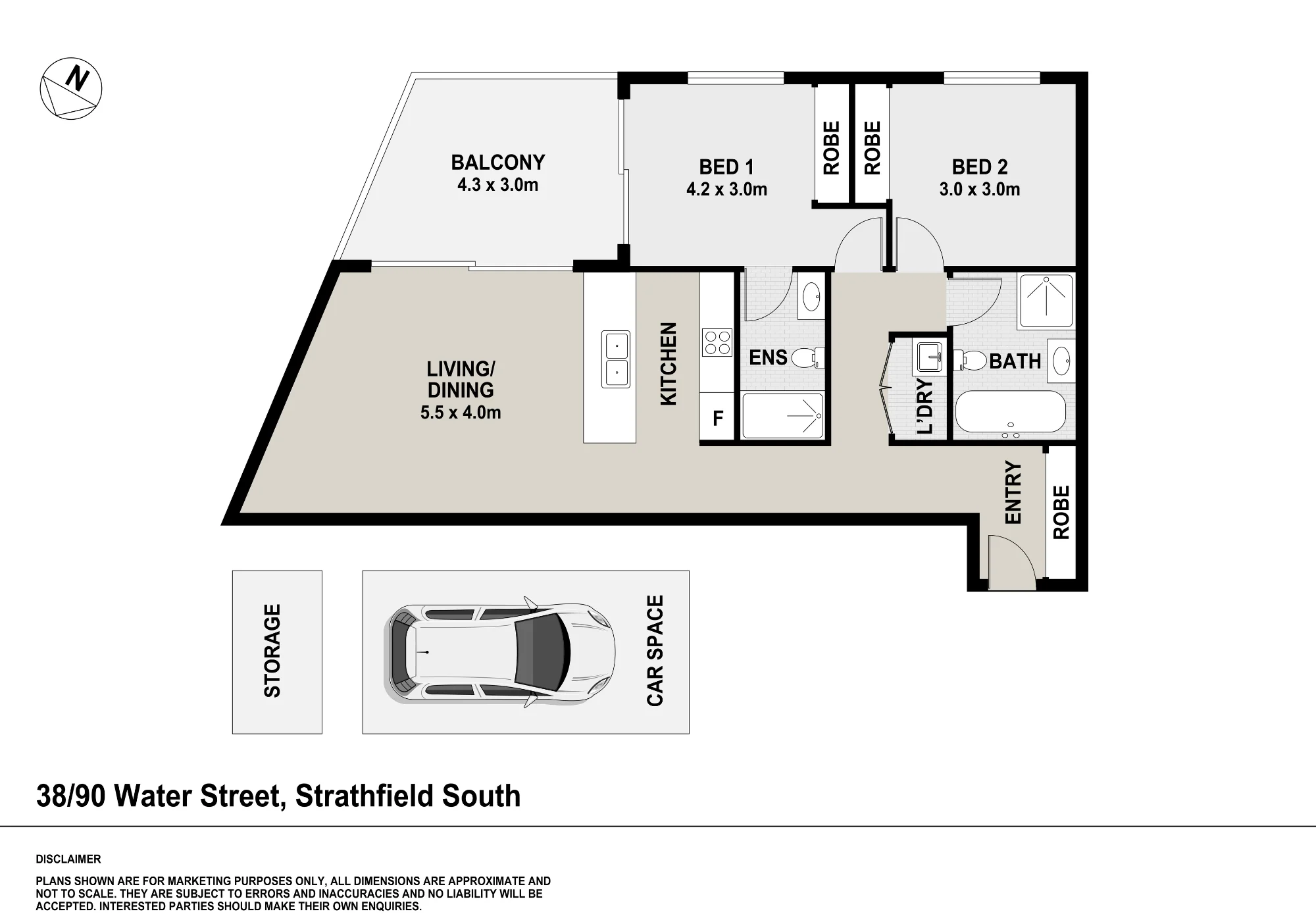38/90 Water Street, Strathfield South, NSW 2136