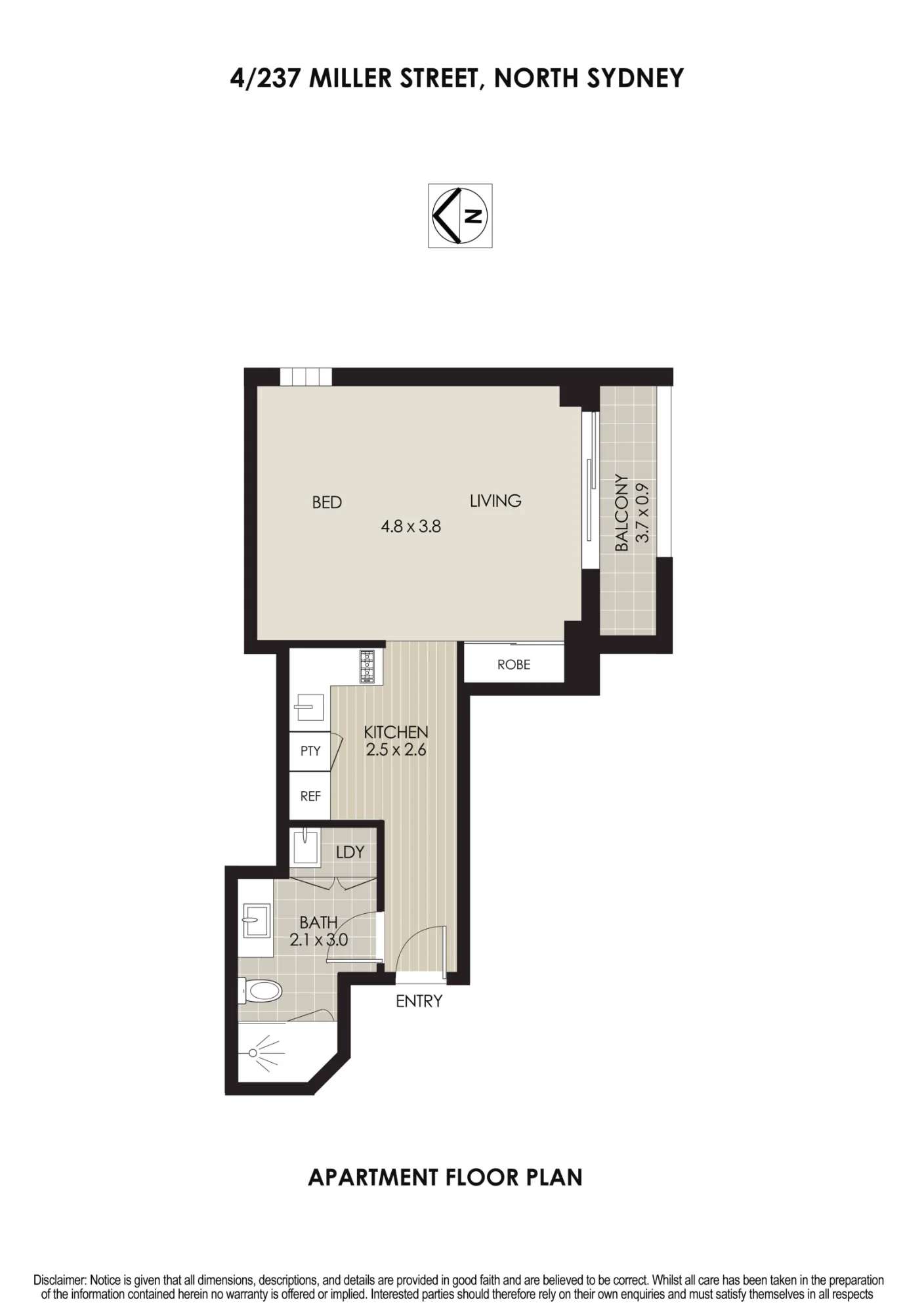 4/237 Miller Street, North Sydney, NSW 2060