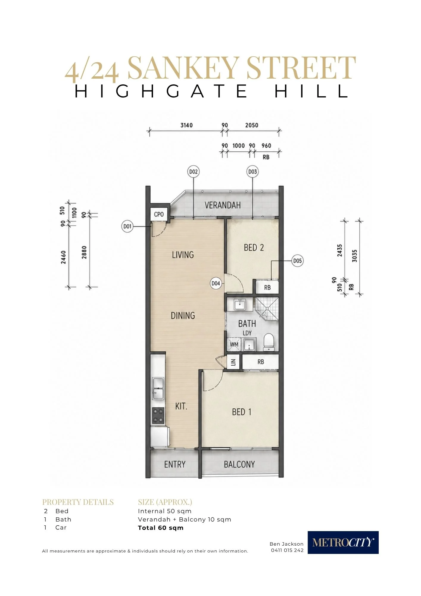 4/24 Sankey Street, Highgate Hill, Qld 4101