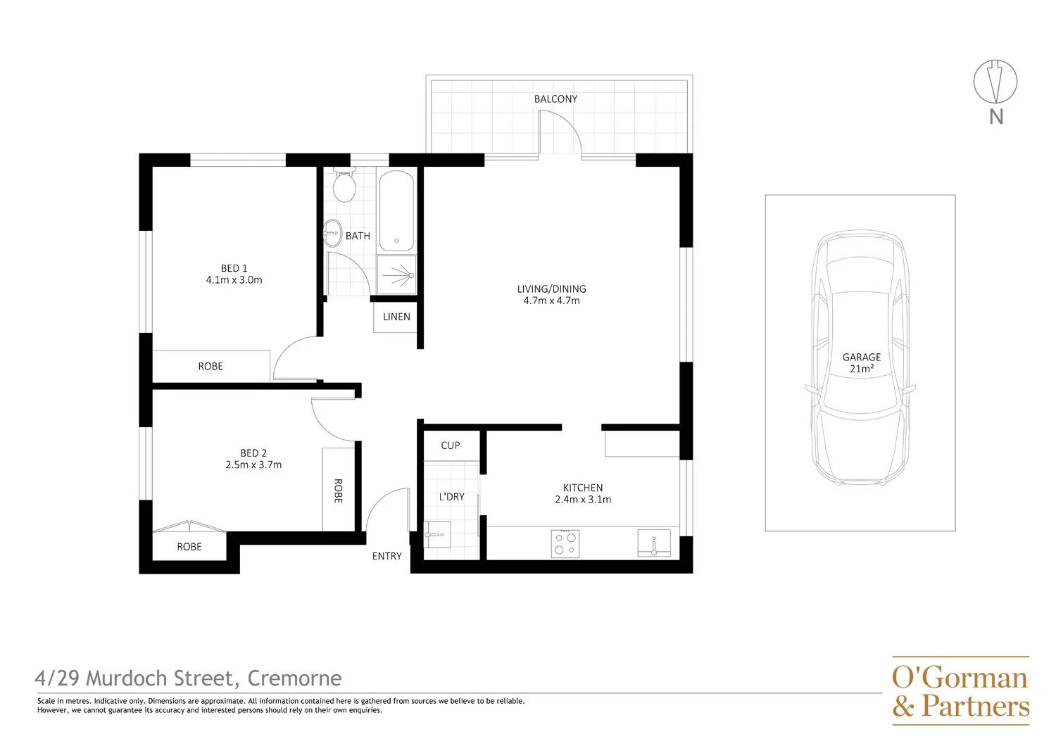 4/29 Murdoch Street, Cremorne, NSW 2090